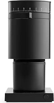 Opus Conical Burr Coffee Grinder – Electric Espresso Grinder for Home Use, 41 Adjustable Settings for Drip, French Press, Cold Brew & More, 40mm Stainless Steel Burrs, Matte Black