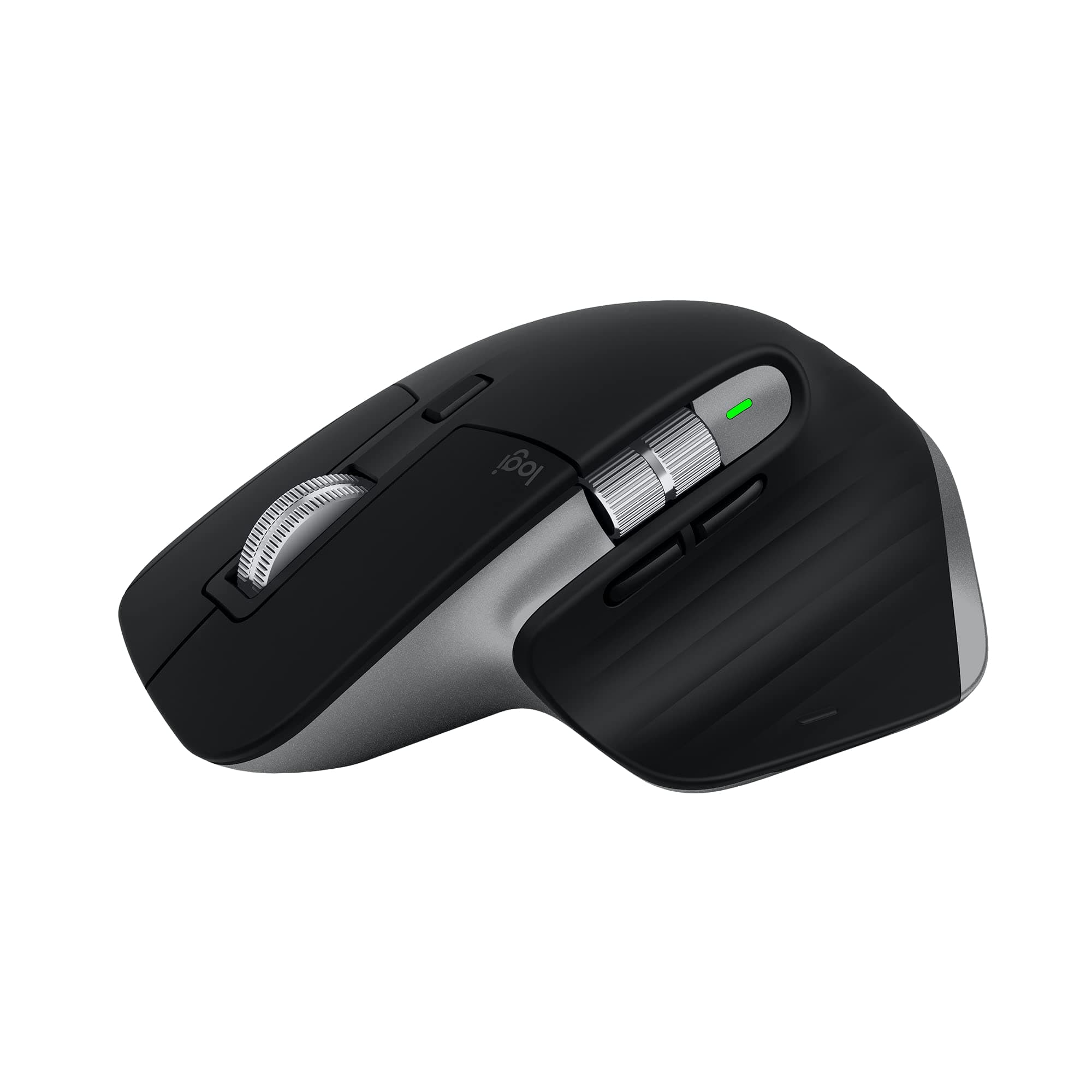 Logitech MX Master 3S for Mac Wireless Bluetooth Mouse, Ultra-Fast Scrolling, Ergo, 8K DPI, Quiet Clicks, Track on Glass, USB-C, Apple, iPad - Space Grey (Renewed)