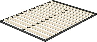 Deepak Easy Assembly Wood Slat 1.6 Inch Bunkie Board, Bed Slat Replacement, Full