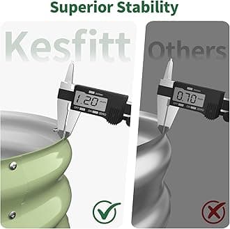 Kesfitt Raised Garden Bed Kit,Outdoor Galvanized Planter Raised Boxes with Safety Edging and Gloves,Large Metal Raised Garden Beds for Gardening Vegetables,Fruits,Flower(4x4x1FT)