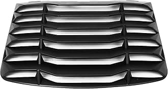 - FREEMOTOR802 Rear Window Louver Compatible with 2003-2008 Nissan 350Z Coupe, Matte Black ABS Plastic Rear Windshield Sun Shade Cover