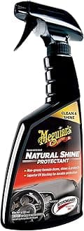 Meguiar's G4116EU Natural Shine Interior Dash & Trim Protectant 473ml. Durable UV Protection