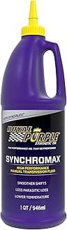 Royal Purple 01512 Synchromax Manual Transmission Fluid Pack of 6 Quarts