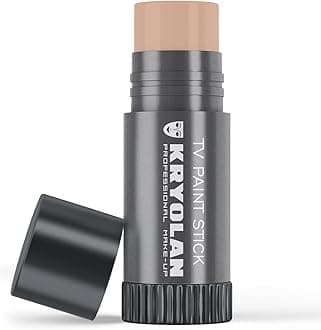 TV Paint Stick - Alabaster Matte Makeup Stick - Foundation Makeup - Makeup for TV, Theater, Stage, Acting, Face & Body, Full Coverage Cream Concealer Foundation - Made in USA (25 g)
