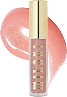Lip Gloss, Keep It Full Nourishing Lip Plumper with Hyaluronic Acid & Peptides for Soft, Fuller-Looking Lips (0.13 Fl. Oz.) Prismatic Peach