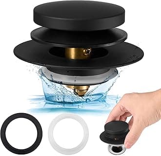 Bathtub Drain Stopper, Uxoz Universal Tub Stopper for Replacing Tip Toe/Trip ...