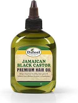 Difeel Premium Natural Jamaican Black Castor Hair Oil 230ml - Jamaican Black Castor Oil for Hair Growth