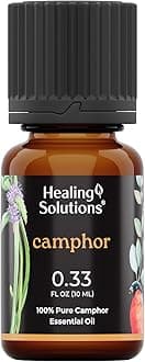Healing Solutions Camphor Essential Oil - 0.33 Fluid Ounces