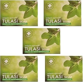 SADGURU AYURVEDA - SOAPS PACK OF 5 (Thulasi)