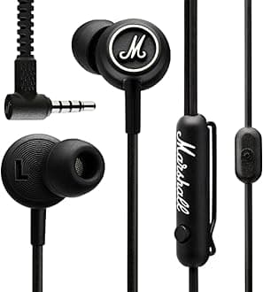 Marshall Mode In - Ear Headphones - Black, Wired