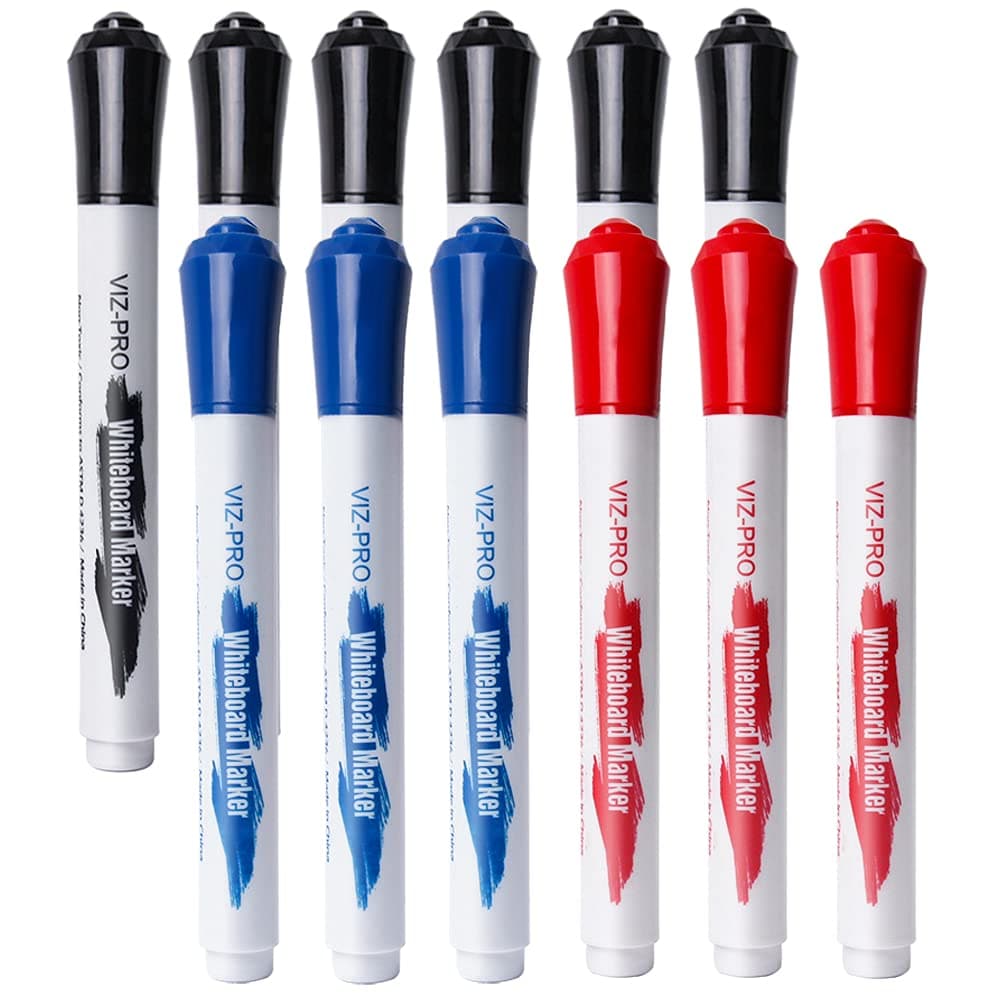 Dry Erase Markers, 12-Count