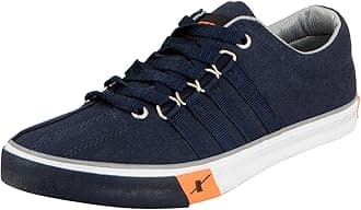 Men's Navy Blue Sneakers - 8 UK/India (42 EU) (SM-162)