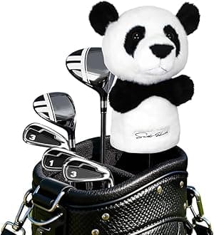 Golf Club Cover Fit Well for Driver or Fairway Wood Golf Club, Funny Cute Animal Design Soft Functional Golf Headcover Stylish Protection for Your Clubs for Men and Women