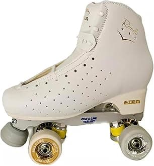 L'Estel Skates - Edea Rondo Boots+Roll-Line Variant Bases+Giotto Wheels - Figure Skating Wheels