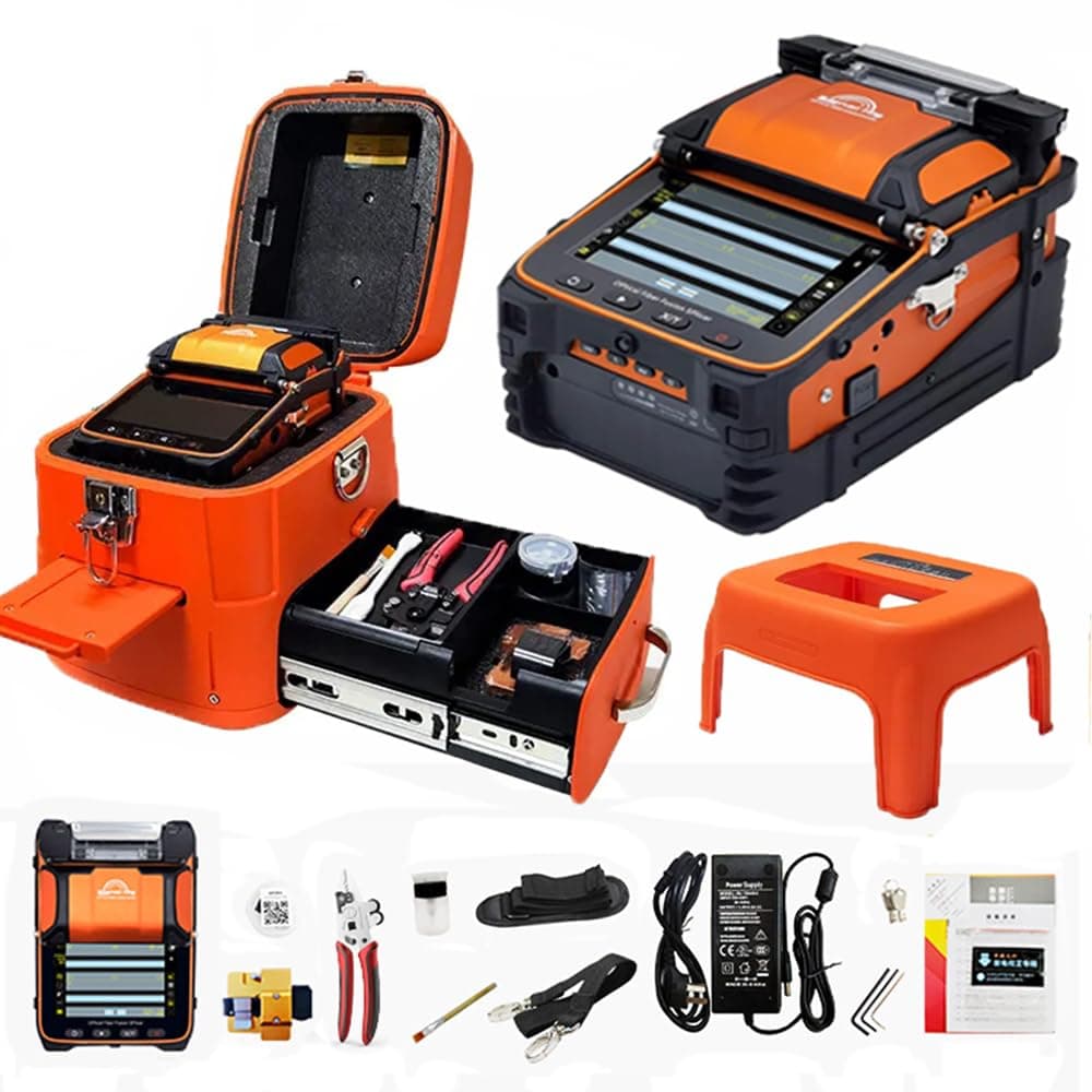 SM&MM Six Motor Core Alignment Fiber Fusion Splicer Automatic FTTH Fiber Optical Welding Splicing 5S Heating 15S (Ai-9)