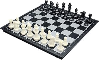 Magnetic Portable Folding Chess Board (Medium / 9.7 Inch, 2 Players, Age 8+)