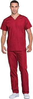 CHEROKEEWomen's Unisex Top and Scrub Pant Set Medical