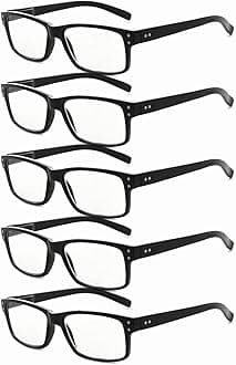 EyekepperMen's Av2021-eyekepper-1ae1000a Mens Vintage Reading Glasses-5 Pack Include Reading Sunglasses for Men Outdoor Reading,Reader Eyeglasses Women