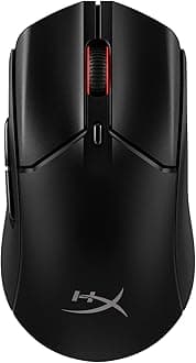 HyperX HyperX Pulsefire Haste 2 Wireless Gaming Mouse for Gamers – Ultra Lightweight 61g, High Precision, Black, 2-Year Warranty 6N0B0AA