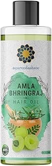 Hair Oil, 200 ml with Amla , Bhringraj , Brahmi , Methi , Shikakai , Neem , Henna , Pine , Clove , Eucalyptus & Citronella Oil