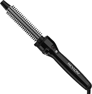 Revlon Long Lasting Loose Curls Curling Brush Iron, 3/4"