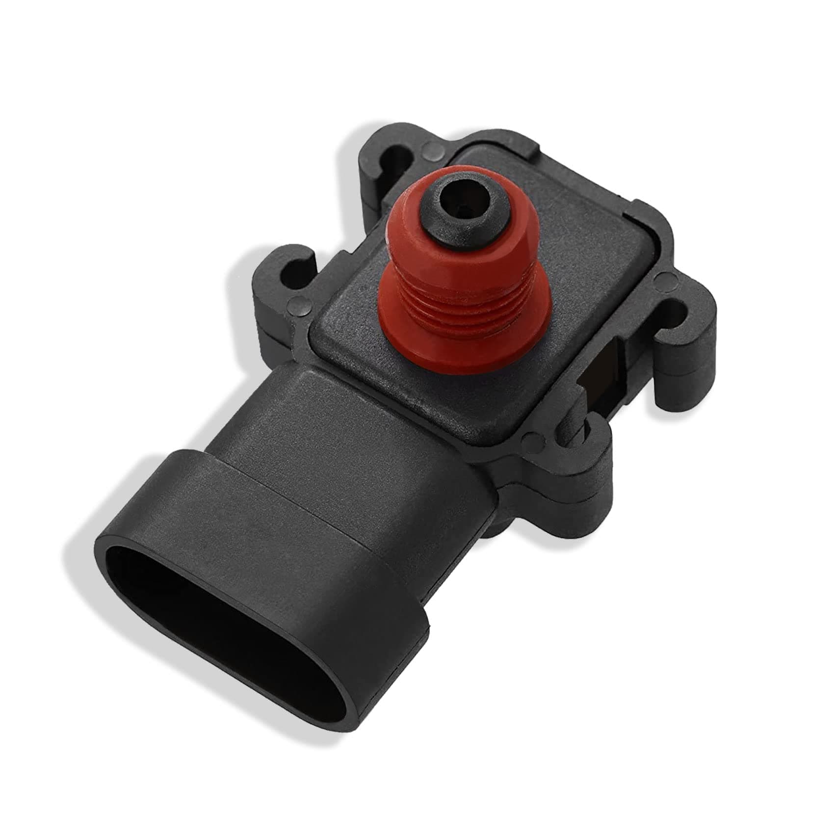 HAOBO Manifold Absolute Pressure Map Sensor, Map Sensor Replacement for 09359409, 12614973, 16235939, 16187556, 30889795 Compatible with Chevy Buick Cadillac GMC GM Saturn Oldsmobile