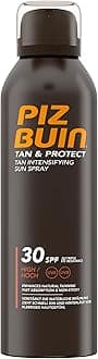 Piz Buin Tan and Protect Tan Intensifying Sun Spray SPF 30 High, 150ml