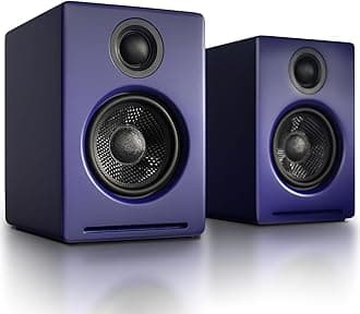 Audioengine A2+ Desktop 24 Bit Limited Edition Wireless Bluetooth Desktop Speakers - 60W Computer Speakers for Music and Gaming