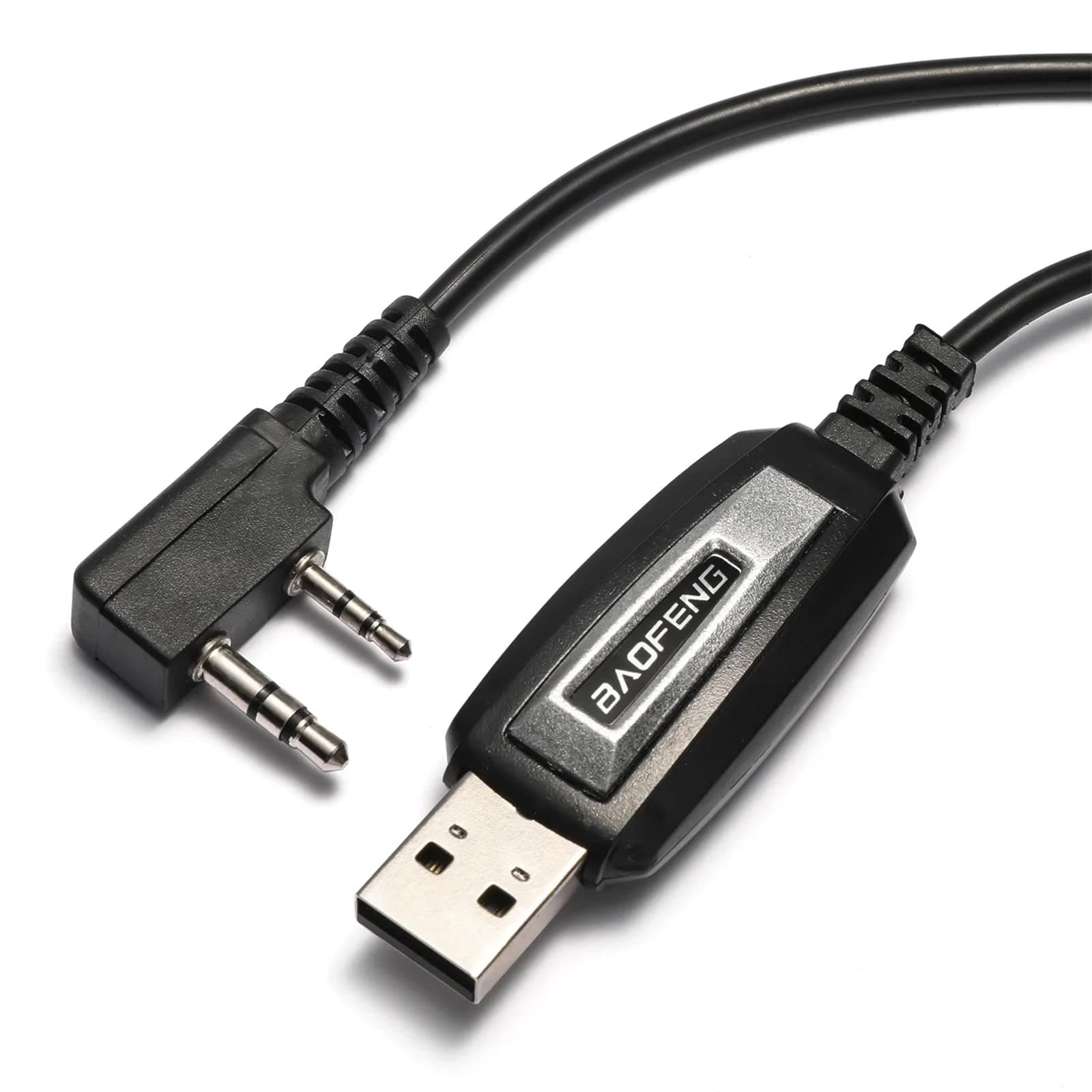 USB Programming Cable Two-Way Portable. for UV-5R 5RPlus, BF-888S BF-888S EX, 5RX3, 3RPlus, H777, BF-F8HP, 5RA, 5RE, with CD-ROM and Operating Instructions.