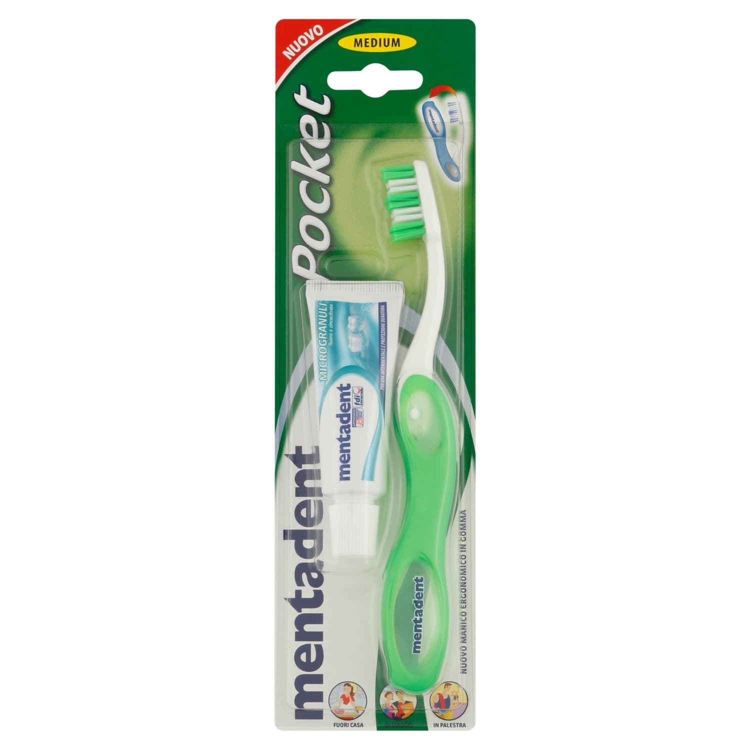 Mentadent Toothbrush Kit Pocket