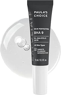 SKIN PERFECTING BHA 9 Spot Treatment, 9% Salicylic Acid Exfoliant for Large Pores, Wrinkles & Fine Lines, Suitable for Blackhead-Prone Skin, Fragrance-Free, All Skin Types, 0.3oz