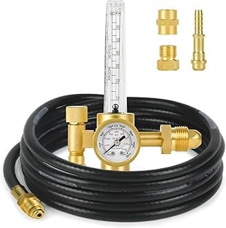 4000PSI Argon Regulator with Hose