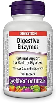 WEBBER NATURALS DIGESTIVE ENZYMES 90' W