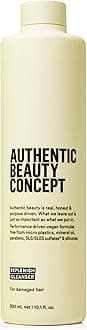Authentic Beauty Concept Replenish Cleanser | Nourishing & Cleansing Shampoo for Damaged Hair | Strengthens Hair Fiber | Vegan & Cruelty-free | Silicone-free | 10.1 fl. oz.