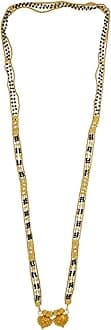 Gold Finish Wati Style Long Mangalsutra for Women By Indian Collectible
