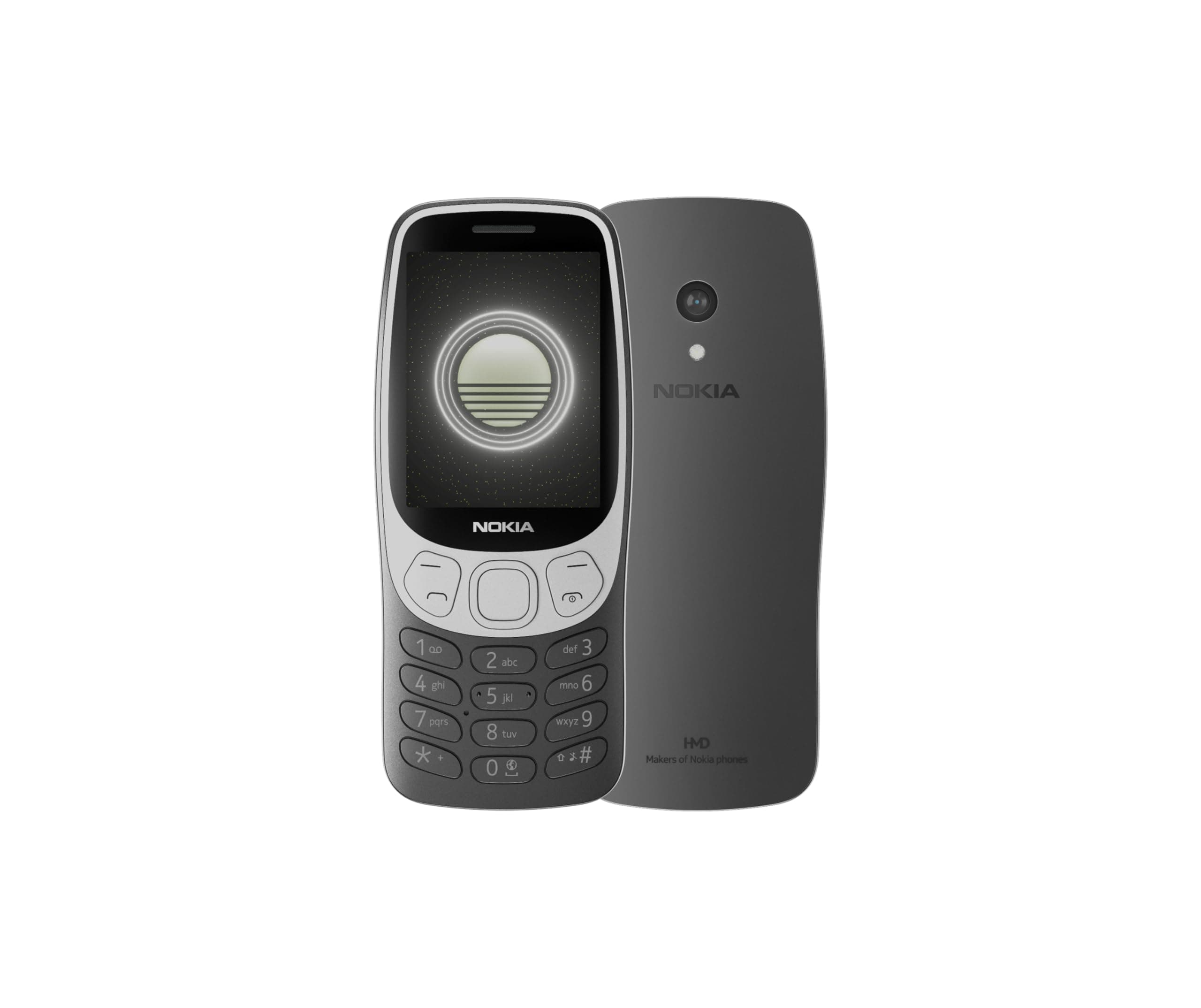 3210 [2024] 6 cm [2.4] 89 g Black Basic mobile phone (NOKIA 3210 4G TA-1618 DS GBIE GRUNGE BLK)
