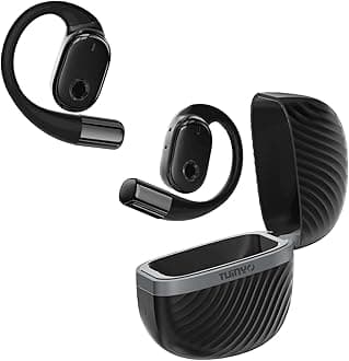 TUINYO AI Headphones - True Wireless Translation with 35Hrs Playtime, Premium Sound & Built-in Mic - Ideal for Travel & Language Learning-Black