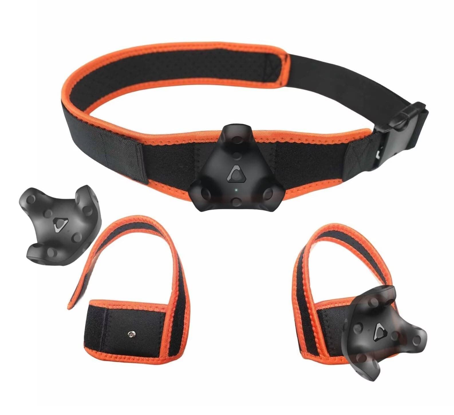 VR Tracker Straps 3 in1, for Vive Ultimate Tracker, Vive Tracker, Tundra Tracker –Full Body Tracking Belt in VR Chat, Dance Dash, and Other FBT apps(New Model for 2024)