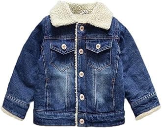 BanibearBoys' Denim Jacket Outerwear, 12M-14 Years