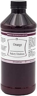 LorAnn Oils Orange Bakery Emulsion, 16 ounce bottle