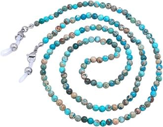 KAI Top Eyeglasses Fashion Beaded Face Mask Holder Lanyard for Women