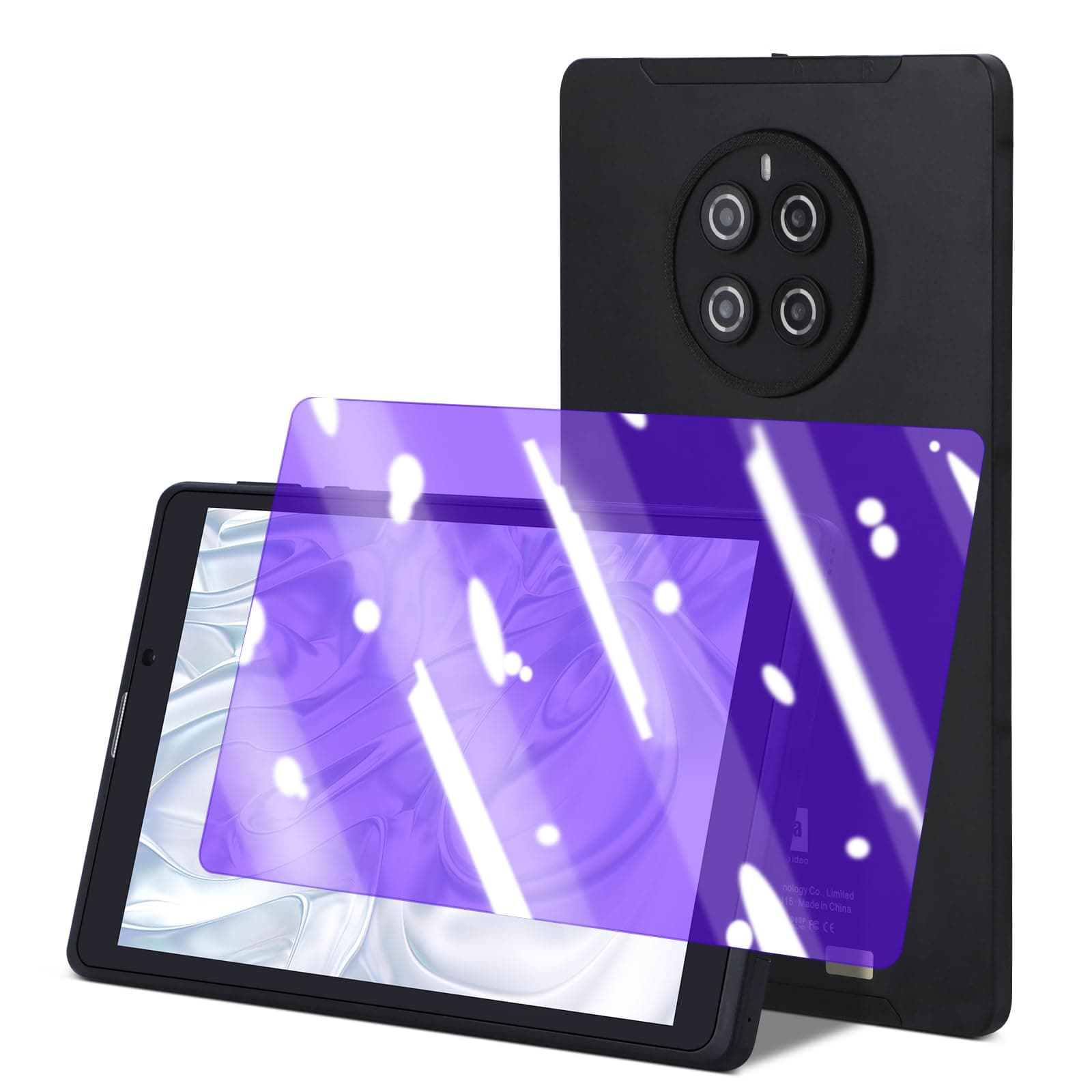 C idea 8 inch Tablet, Android 12.0 Tablet with SIM Card Slot Wifi/5G LTE 8GB RAM,512GB ROM Storage Dual 5MP+8MP Camera HD IPS Display, CM815(Black)