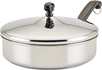 Farberware Classic Series Stainless Steel 2-3/4-Quart Covered Sauté Pan
