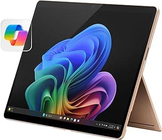Surface Pro 13" (Latest Version) | 10 Core | Copilot+PC | 2 in 1 | 120Hz Display | Snapdragon X Plus | 16GB RAM | 512 SSD | Dune | UAE TRA Version