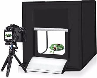 SKEIDO 60 * 60cm Light Box Mini LED Photo Studio Soft box Photography Boxes Foldable Softbox Lighting Studio Shooting Tent Box Kit