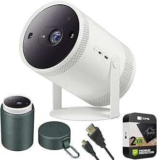 SP-LFF3CLAXXZA The Freestyle Projector 2nd Gen with Gaming Hub Bundle Included The Freestyle Projector Carrying Case + 6 Feet Micro-HDMI to HDMI A/V Cable + 2 Year CPS Enhanced Protection Pack