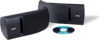 161 Speaker System (Black) - Ideal for Stereo or Home Theater use