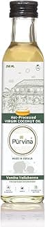 Purvina ® Pure Virgin Coconut Oil (Ventha Velichenna) - 250 ml | Safe to Eat | Chemical-Free | 0 to 6 years | Handmade Urukku Velichenna | Single Ingredient