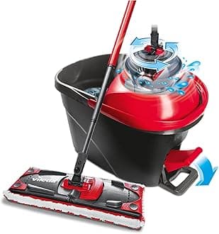 Vileda Ultramat Turbo Flat Mop and Bucket Set, Vileda Ultramax Mop and Bucket Set,
