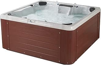 AquaLife Edgewater® 6-7 Person 28-Jet Acrylic Non-Lounger Hot Tub with Ozonator